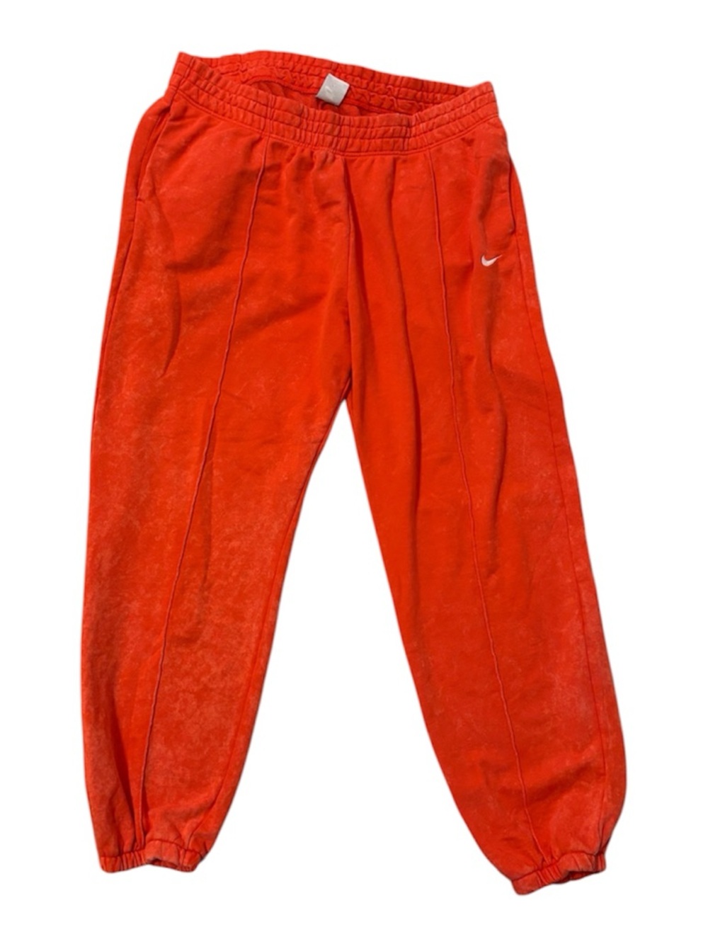 Nike Plus Acid Wash women's active joggers in the color Magic Ember XL